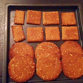 ヘンプシードの簡単混ぜて焼くだけヴィーガンクッキー